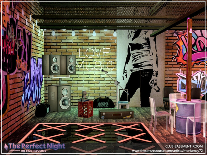 The Perfect Night Club Basement Room by Moniamay72 at TSR