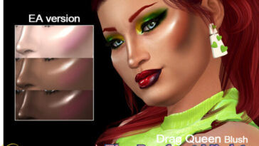 The Perfect Night Drag Queen Blush by EvilQuinzel at TSR