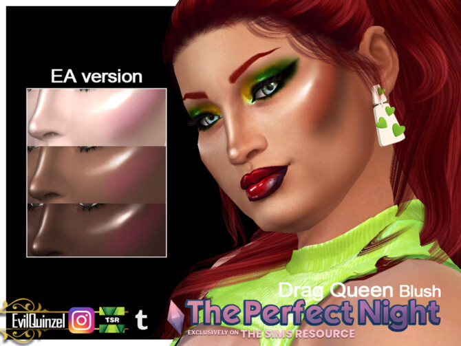 The Perfect Night Drag Queen Blush by EvilQuinzel at TSR