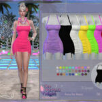 The Perfect Night Dress Res Neonis by DanSimsFantasy at TSR