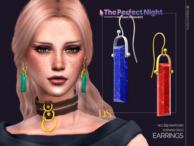 The Perfect Night Evening Deco Earrings at TSR