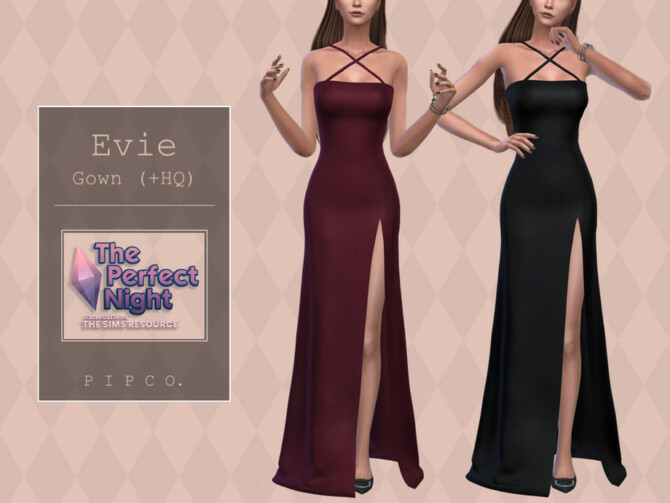 The Perfect Night Evie Gown by Pipco at TSR