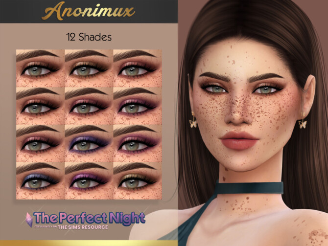 The Perfect Night Eyeshadow by Anonimux Simmer at TSR