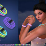 The Perfect Night Glow Festival Bracelets by feyona at TSR