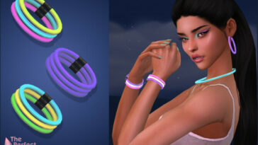 The Perfect Night Glow Festival Bracelets by feyona at TSR