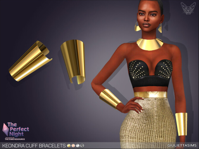 The Perfect Night Keondra Cuff Bracelets by feyona at TSR