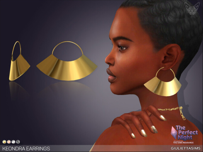 The Perfect Night Keondra Earrings by feyona at TSR