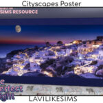 The Perfect Night LLS Cityscapes Poster by lavilikesims at TSR