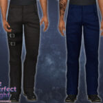 The Perfect Night Mens Gothic Pants by CherryBerrySim at TSR