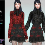 The Perfect Night NOLA Top by Helsoseira at TSR