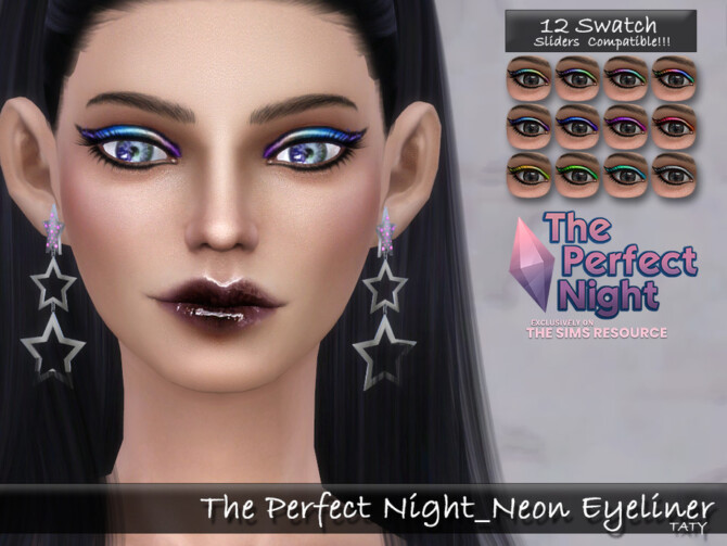 The Perfect Night Neon Eyeliner by tatygagg at TSR