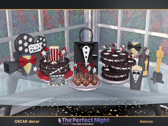 The Perfect Night Oscar Decor by soloriya at TSR