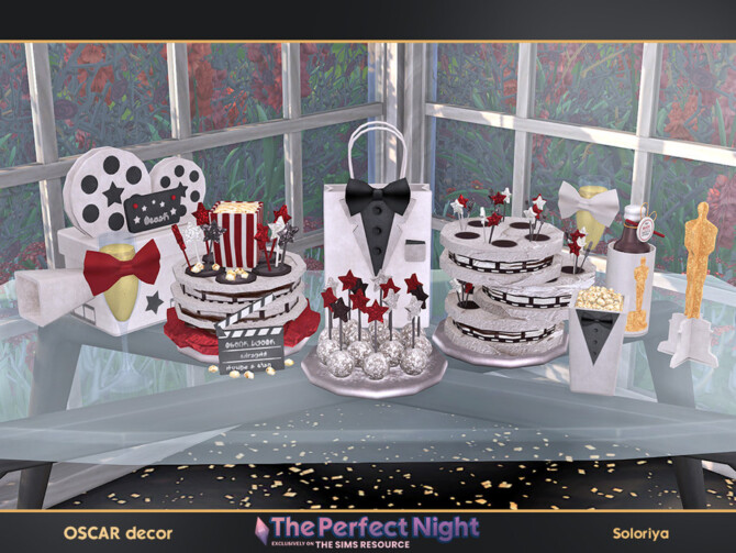 The Perfect Night Oscar Decor by soloriya at TSR