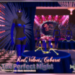 The Perfect Night Red velvet by jomsims at TSR