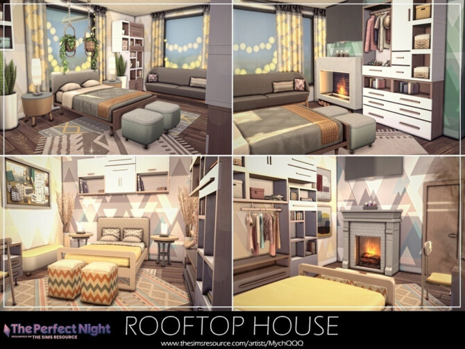 The Perfect Night Rooftop House by MychQQQ at TSR