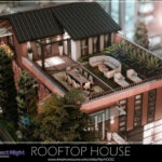 The Perfect Night Rooftop House by MychQQQ at TSR