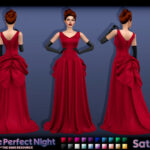 The Perfect Night Satine Gown by Sifix at TSR