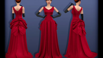 The Perfect Night Satine Gown by Sifix at TSR