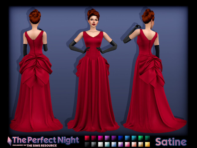 The Perfect Night Satine Gown by Sifix at TSR