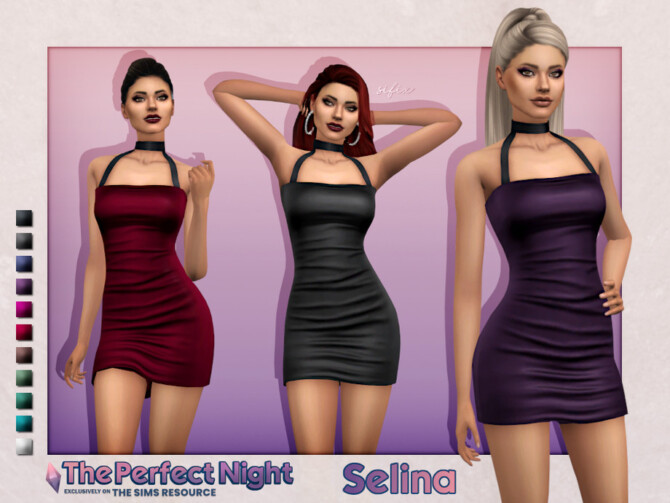 The Perfect Night Selina Dress by Sifix at TSR