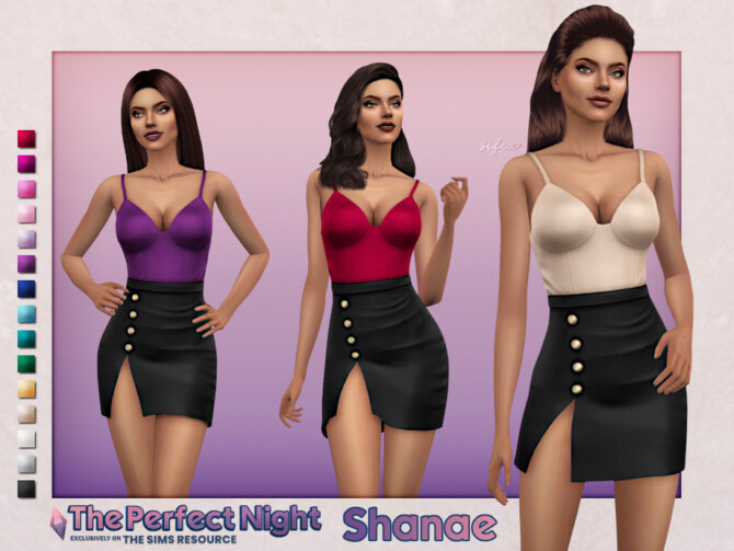 The Perfect Night Shanae Outfit by Sifix at TSR