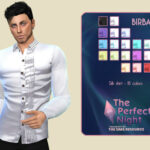 The Perfect Night Silk shirt by Birba32 at TSR