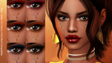 The Perfect Night Simchella Eyeshadow at MSQ Sims