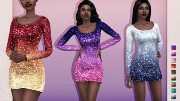 The Perfect Night Starla Dress by Sifix at TSR