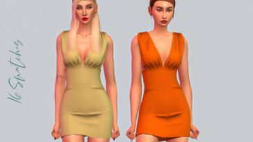 The Perfect Night V-Neck Dress by laupipi at TSR