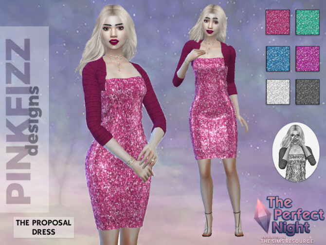 The Proposal Dress by Pinkfizzzzz at TSR