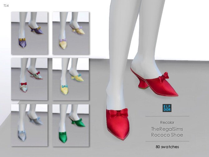 TheRegalSims Rococo Shoe RC at Elfdor Sims