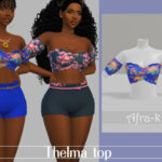 Thelma top by akaysims at TSR