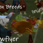 Three REAL hen breeds by lowflyer at Mod The Sims 4