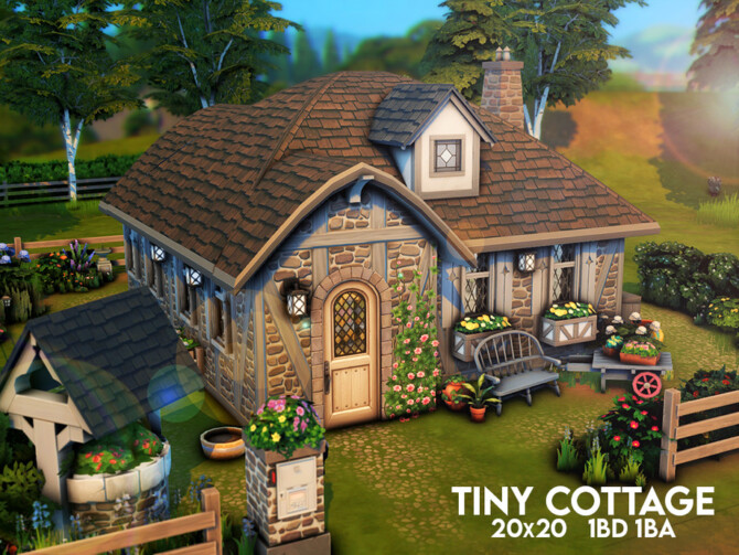 Tiny Cottage by xogerardine at TSR