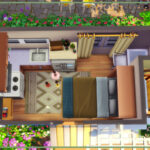 Tiny Tier 1 House by simmer_adelaina at TSR