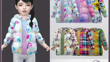 Toddler Coat for Girls by RobertaPLobo at TSR