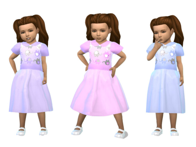 Toddler Dress 0512 by ErinAOK at TSR