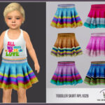 Toddler SKIRT RPL102B by RobertaPLobo at TSR