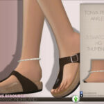 Tonya Pearl Anklet by PlayersWonderland at TSR