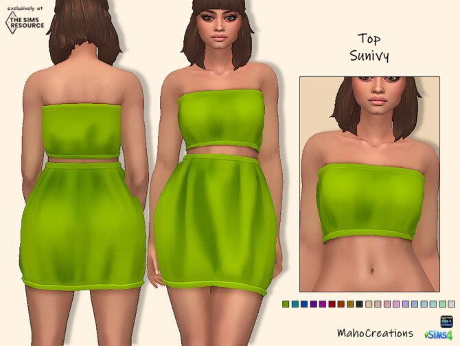 Top Sunivy by MahoCreations at TSR