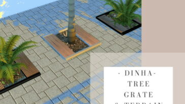 Tree Grate & 6 Terrain Paint at Dinha Gamer