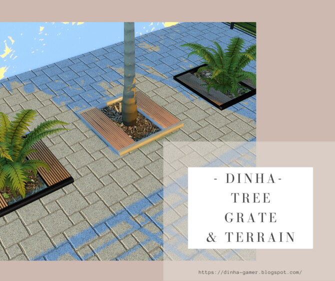 Tree Grate & 6 Terrain Paint at Dinha Gamer