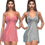 Trendy Mini Plaid Dresses by Saliwa at TSR