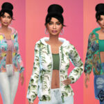 Tropical Sports Hoody by Pinkfizzzzz at TSR