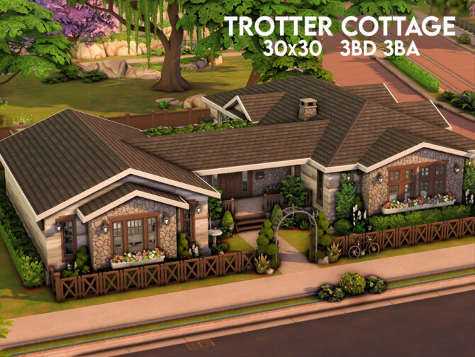 Trotter Cottage by xogerardine at TSR