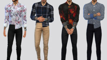 Tuck And Roll Shirt by McLayneSims at TSR