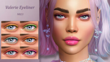 Valerie Eyeliner at MSQ Sims