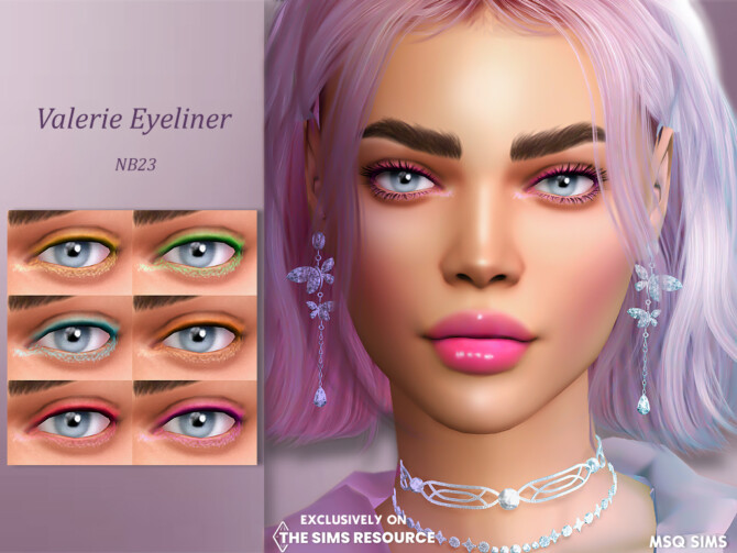 Valerie Eyeliner at MSQ Sims