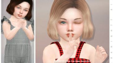 Valerie Hairstyle [Toddler] by DarkNighTt at TSR