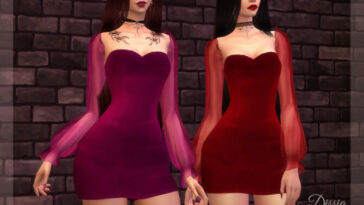 Vampire Dress by Dissia at TSR